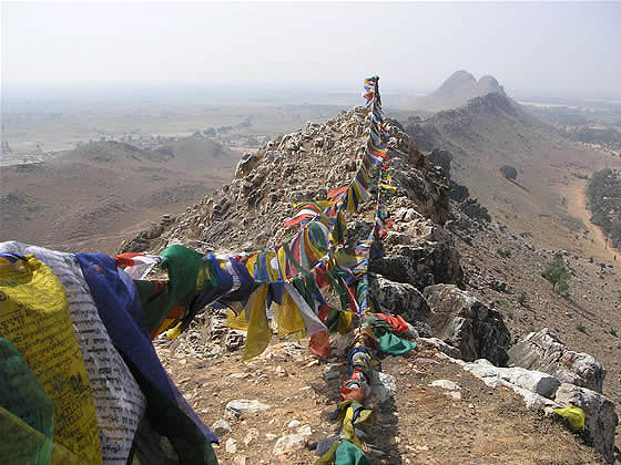 at the top of Dungshwari 
