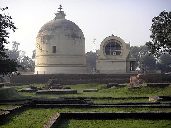 Nirvana Stupa and Mahaparinirvana Temple