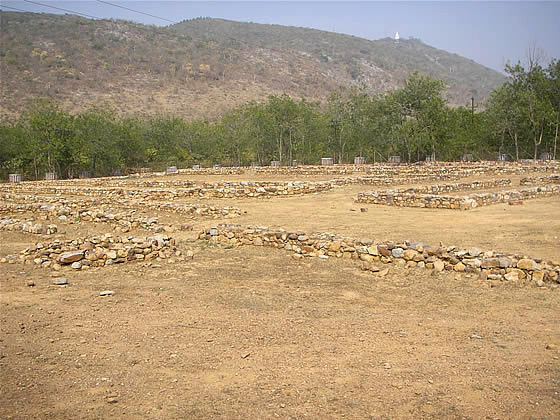 ruins of Jivakamrava Monastery 