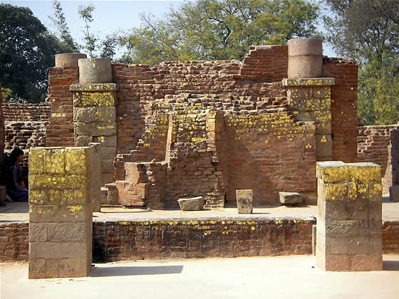 main shrine at the monastery 