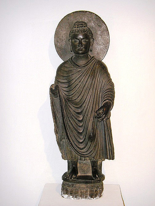 Gandharan standing Buddha